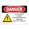 Signmission Safety Sign, OSHA Danger, 5" Height, 7" Width, Suffocation Hazard, Landscape OS-DS-D-57-L-1928 - alternate 1